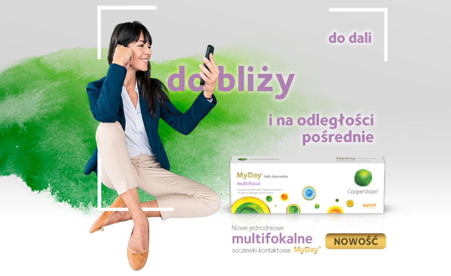 soczewki jednodniowe MyDay Multifocal